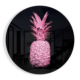 Pineapple Glass Wall Art.